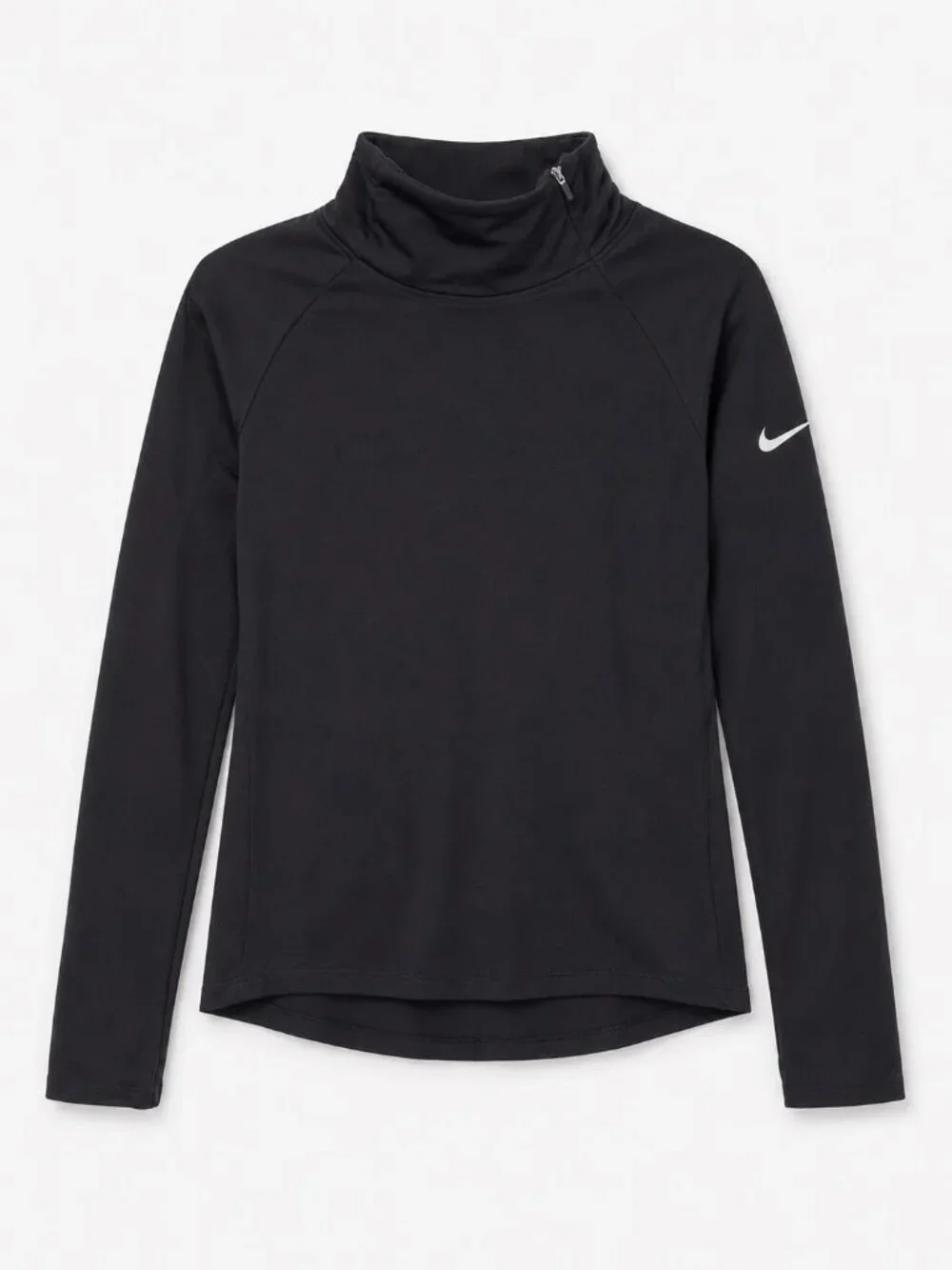 Nike Pro Dri-FIT Funnel Neck Long Sleeve Pullover Black Women’s Large